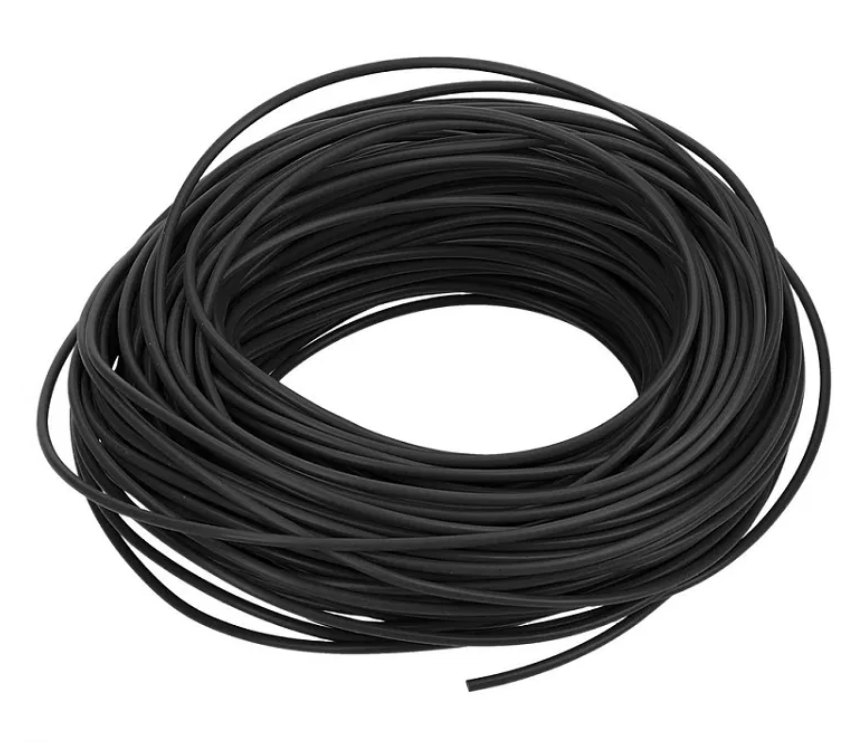 BATTERY DC WIRE 0.5SQMM BLACK ( 1MTR )