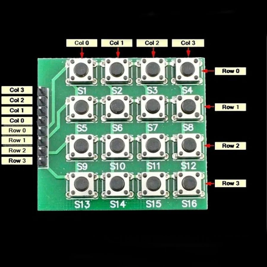 Keypad 4*4 Tact Switch