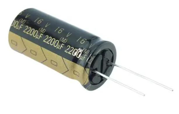 2200µF 16V Electrolytic Capacitor 10x20mm