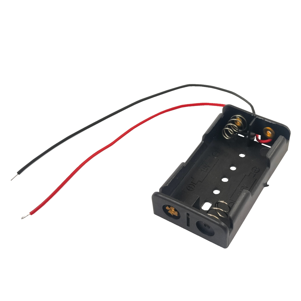 Plastic battery Case with wire