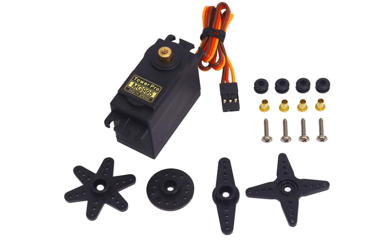 "MG995 180° Tower Pro Position Servo Motor Angle Based"