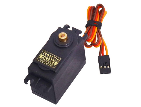 "MG995 180° Tower Pro Position Servo Motor Angle Based"