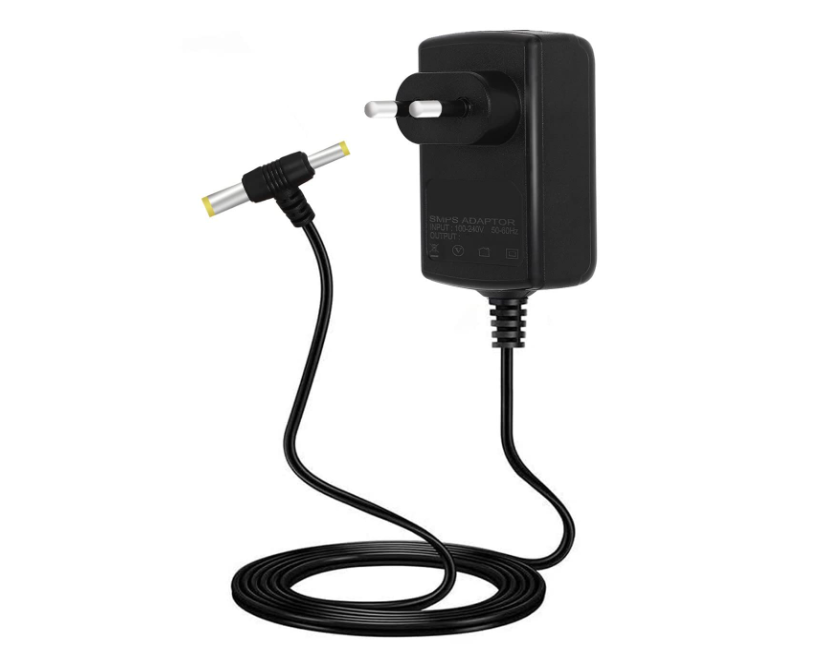 12V 2Amp 2 in 1 Pin Adapter