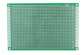 PCB Single Sided Printed Circuit Zero Board(8X12)