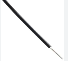 25G Single Core Single Strand Hook Up Wire Roll (80m) Black