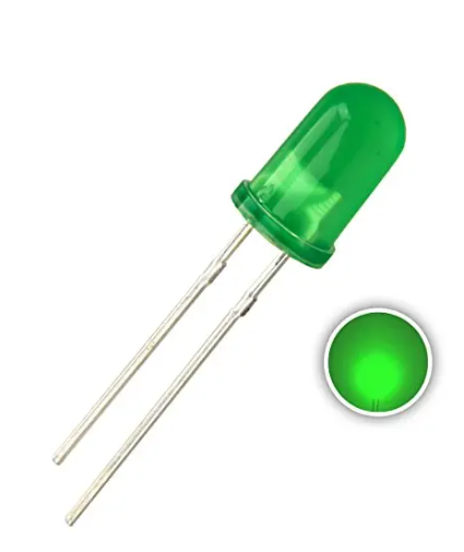 LED 5mm (Parrot Green)