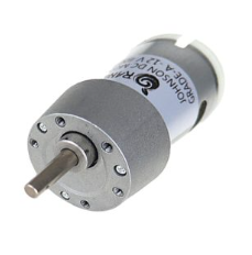 12v Johnson Side-Shaft DC Geared Motor High- Torque - 200RPM SKU : 282256365"