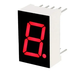 0.56in 7 Segment 1 Digit LED Display Common Cathode - Red