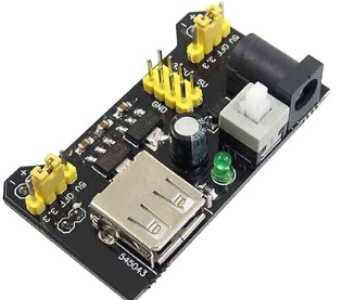 Bread board power supply module