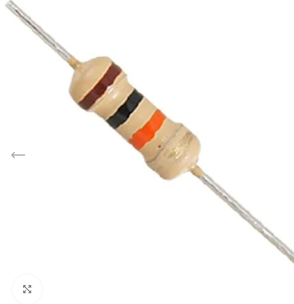 DIP Resistance 1/4 W 10K