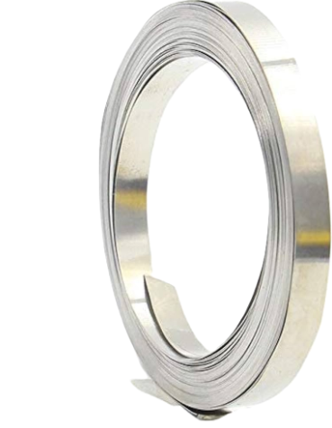 Nickel Plated Strip – 0.12mm Thickness × 5mm Width pack of 1meter/KG