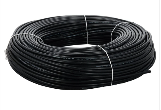 BATTERY DC WIRE 0.75 SQMM BLACK ( 1MTR)
