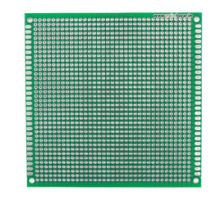 PCB Single Sided Printed Circuit Zero Board(10x10)