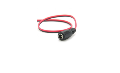 DC Female Power Jack Connector with Wire Cable