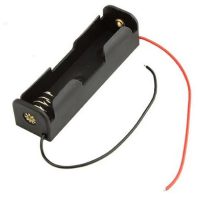 1×18650 Battery Holder with Wire Leads
